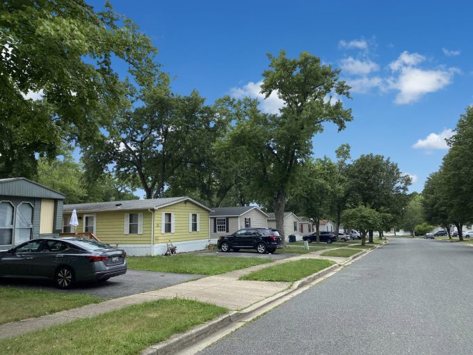 street view of homes in Southesast MHC