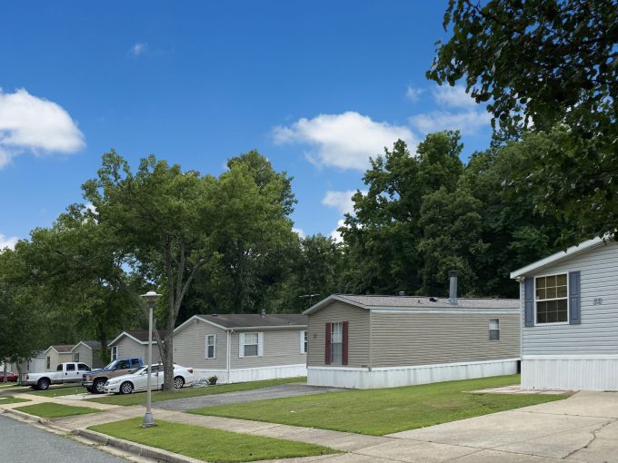 street view of homes in Southesast MHC